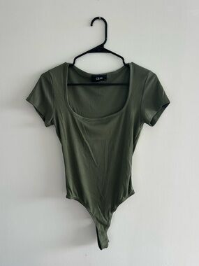 Cider Sage Green Bodysuit
